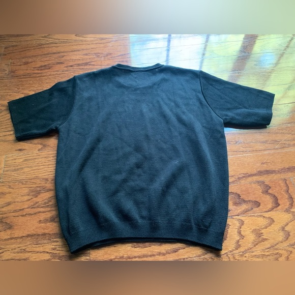 A+ By Sai Woman’s Black Crop Top Size L - Picture 2 of 3